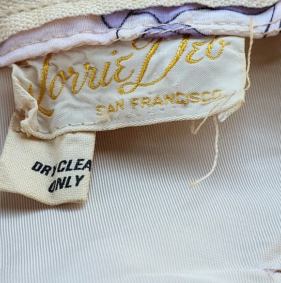 Lorrie Deb San Francisco Vtg 70s Size 6 Floral Chiffon Maxi Dress - Picture 10 of 11